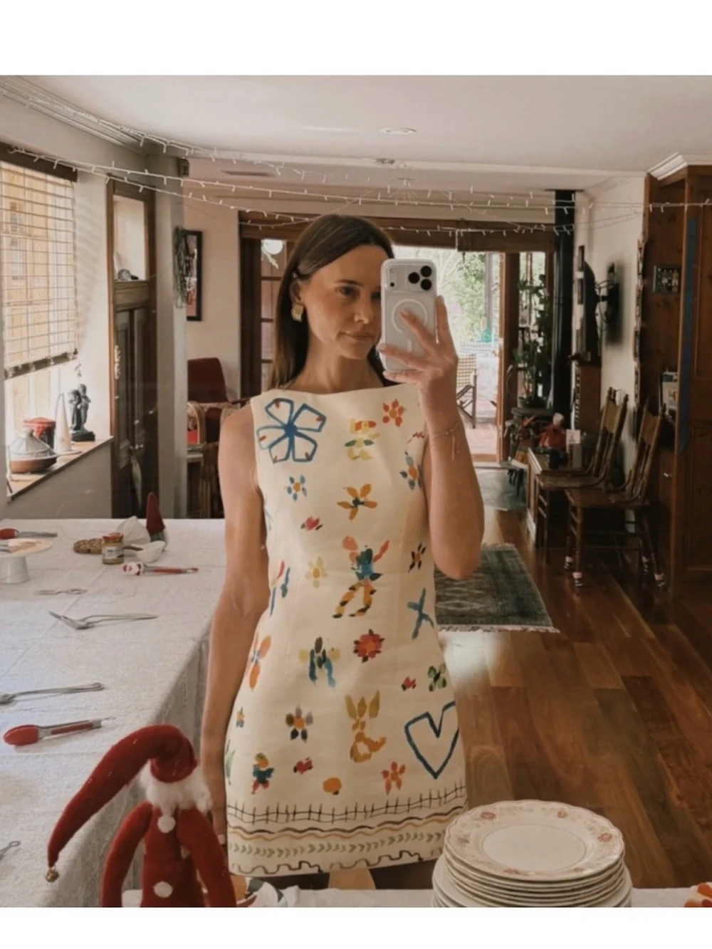 Alemais Multi Sidi Mini Dress Size: US 4